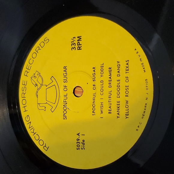 Rocking Horse Records Spoonful of Sugar Mary Poppins Record - Picture 7 of 7